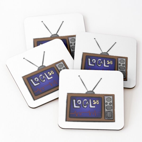 Item preview, Local 58 Vintage Television designed and sold by ChaosRat.