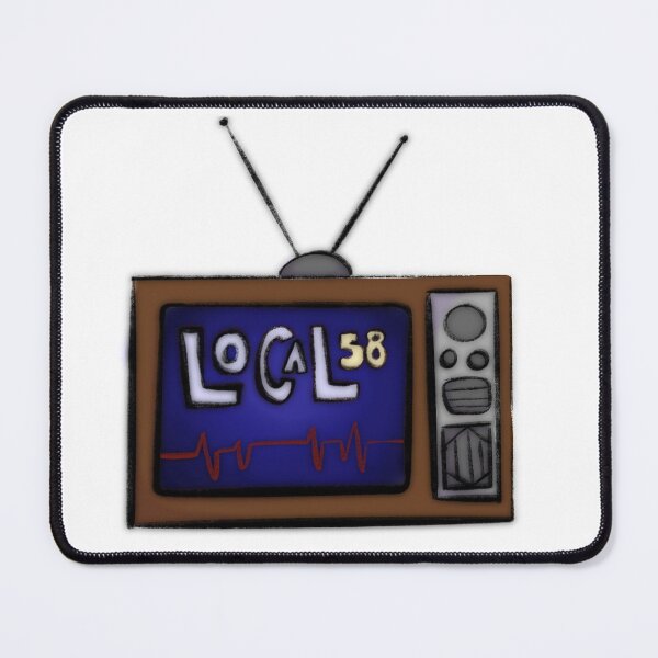 Item preview, Local 58 Vintage Television designed and sold by ChaosRat.