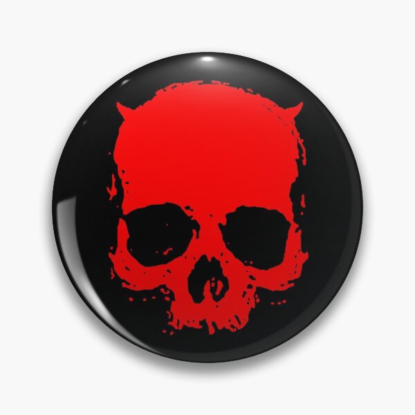 Item preview, Little Red Devil Skull designed and sold by artfixation.