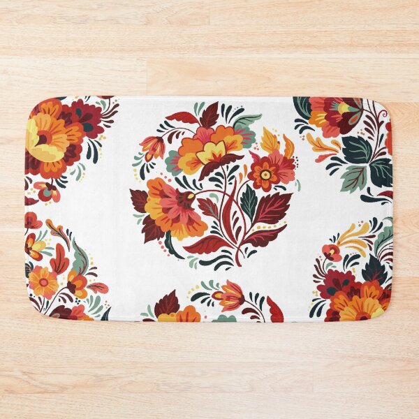 Item preview, Vintage flower art pattern designed and sold by Black6ird.