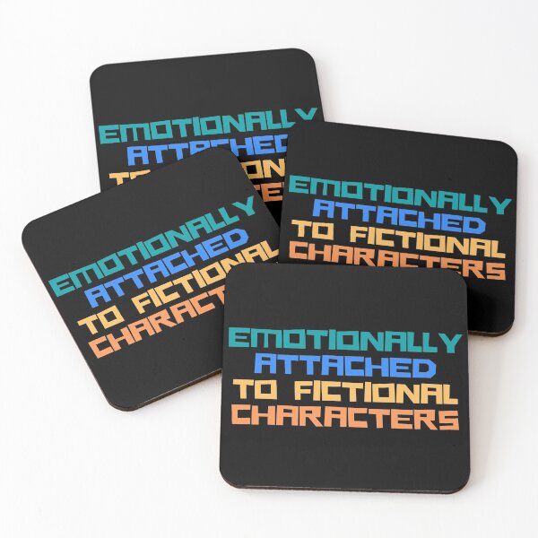 Item preview, Emotionally Attached to Fictional Characters designed and sold by VAHPROD.