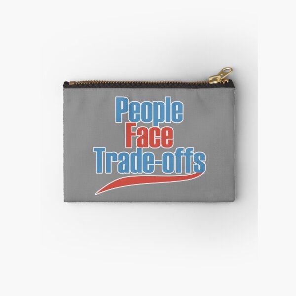 Item preview, People Face Trade-Offs - Blue, Red designed and sold by Chubuter.