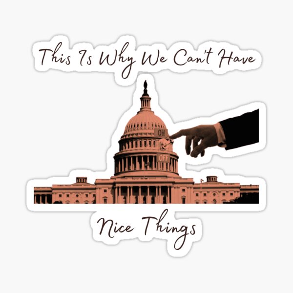 Item preview, Government Shutdown designed and sold by dress-in.