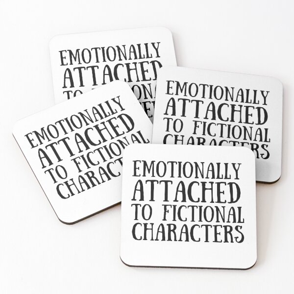 Item preview, Emotionally Attached to Fictional Characters designed and sold by VAHPROD.