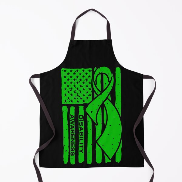 Item preview, Disability Awareness Ribbon American Flag designed and sold by Tadmab.