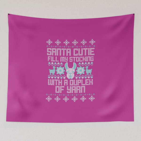 Item preview, Santa Cutie Fill My Stocking with a Duplex of Yarn designed and sold by robenster.