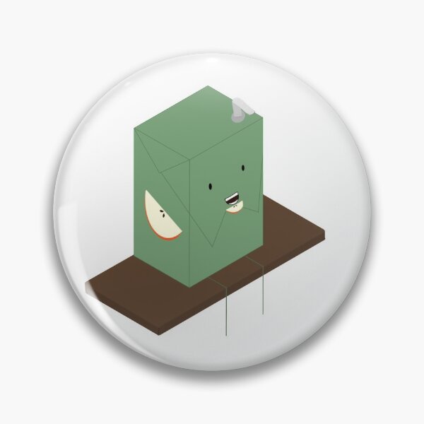 Item preview, Apple juice box eating an apple designed and sold by Claire Lim.