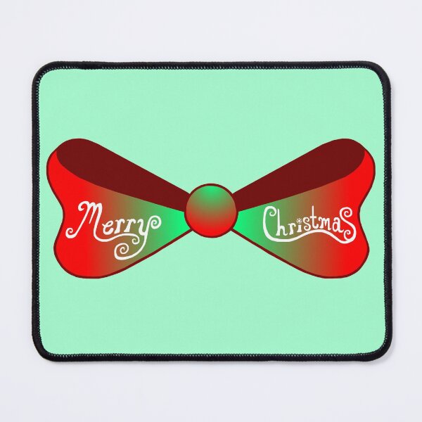 Item preview, Merry Christmas Red and Green Bow designed and sold by Deborah Camp.