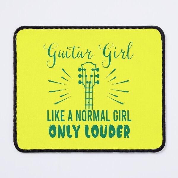 Item preview, Guitar Girl - Guitarist Girl Green designed and sold by IrinchiDE.
