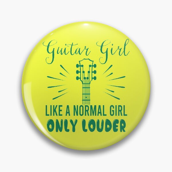 Item preview, Guitar Girl - Guitarist Girl Green designed and sold by IrinchiDE.