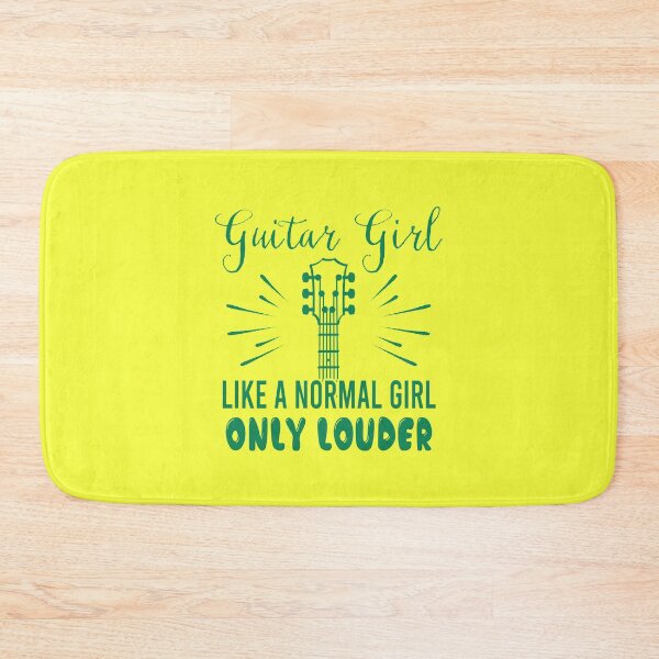 Item preview, Guitar Girl - Guitarist Girl Green designed and sold by IrinchiDE.