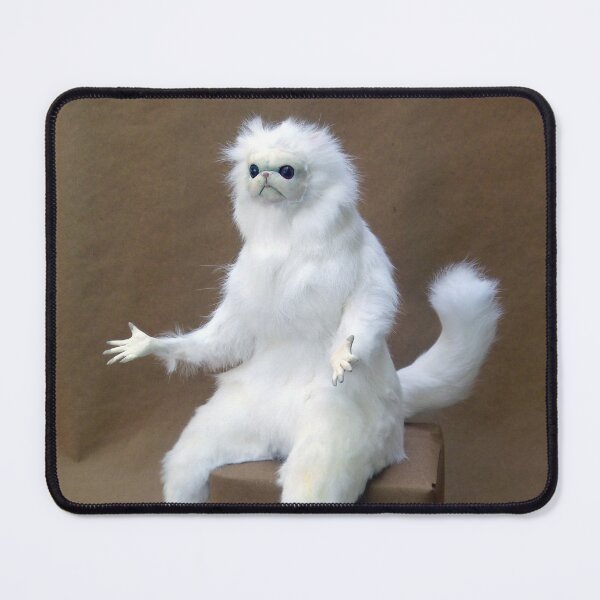 Persian Cat Room Guardian Mouse Pad