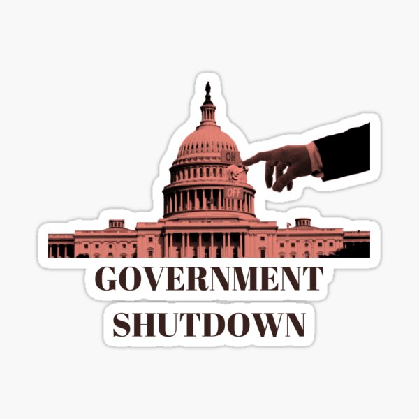 Item preview, Government Shutdown designed and sold by dress-in.