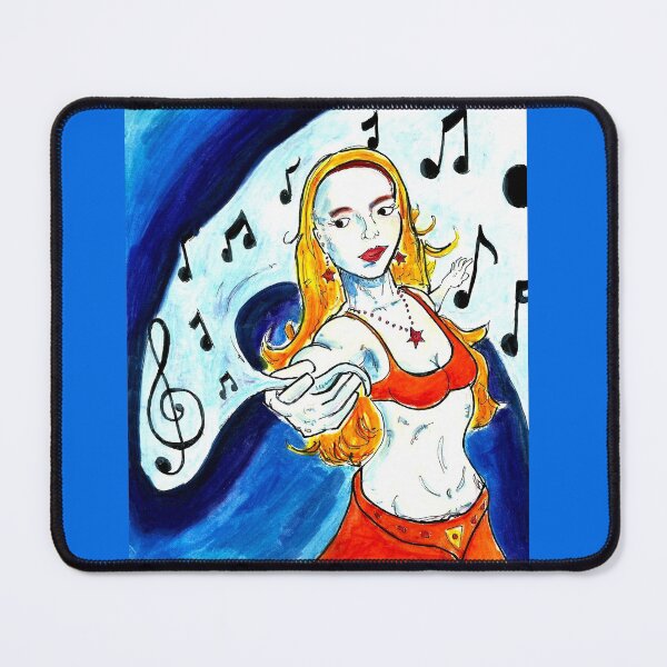 Item preview, Belly Dancer with a Veil of Music designed and sold by Starbelly208.