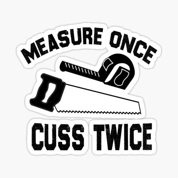 Cute Tape Measure Sticker for Sale by Sam Spencer