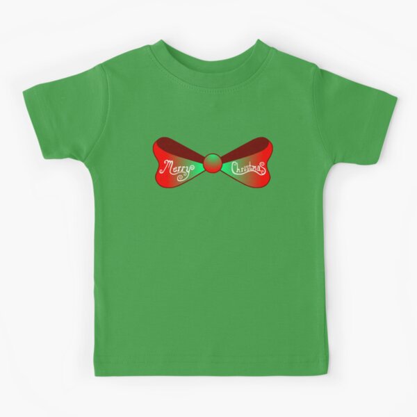 christmas bow shirt