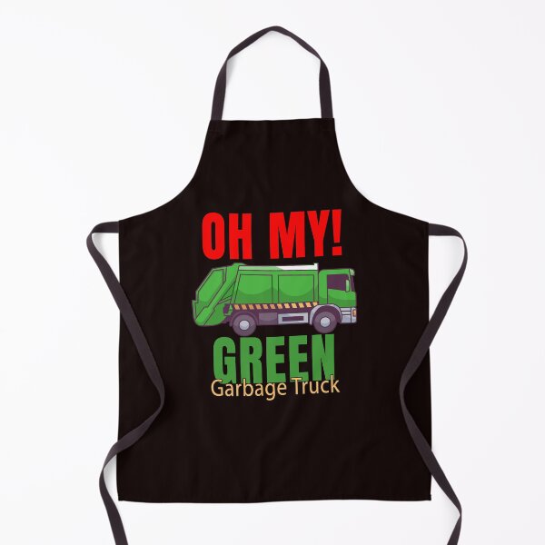 Item preview, Garbage Truck Waste Hauler Workers Oh My Green Garbage Truck designed and sold by fantasticdesign.