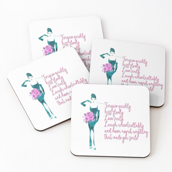 Item preview, Audrey Hepburn quote designed and sold by Red Siren Art.