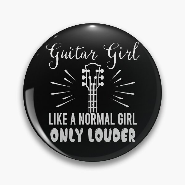 Item preview, Guitar Girl - Guitarist Girl Black White designed and sold by IrinchiDE.
