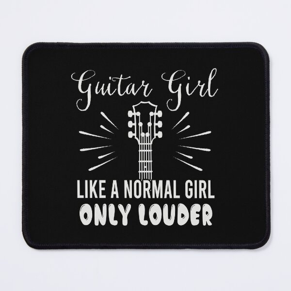 Item preview, Guitar Girl - Guitarist Girl Black White designed and sold by IrinchiDE.
