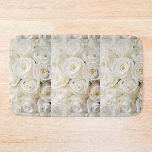 Item preview, Romantic White Roses, Beautiful Flowers designed and sold by newburyboutique.