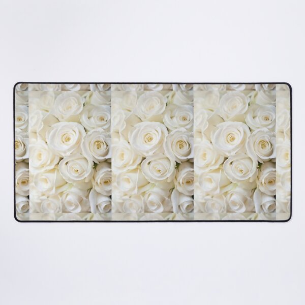 Item preview, Romantic White Roses, Beautiful Flowers designed and sold by newburyboutique.