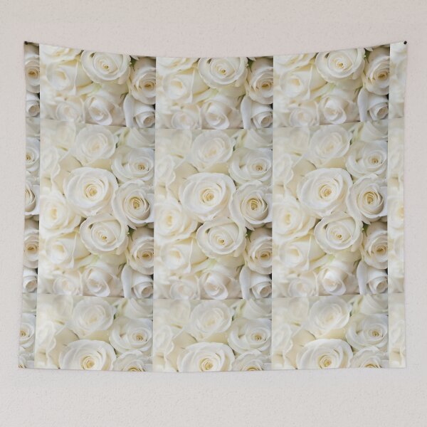 Item preview, Romantic White Roses, Beautiful Flowers designed and sold by newburyboutique.