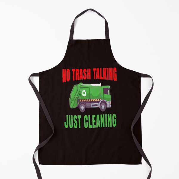 Item preview, Garbage Truck Waste Workers No Trash Talking Just Cleaning designed and sold by fantasticdesign.