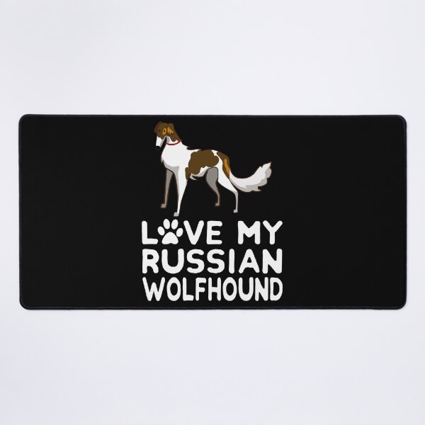 Item preview, Love My Russian Wolfhound designed and sold by KrisSidDesigns.