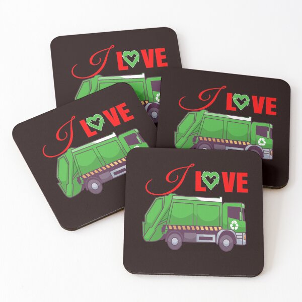 Item preview, Waste Hauler Workers Trash Remover I Love Garbage Truck  designed and sold by fantasticdesign.