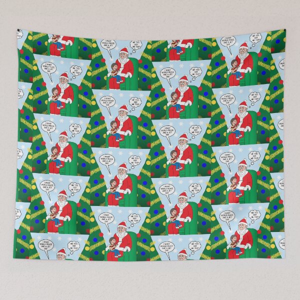 Item preview, Santa, World Peace and a Jet Ski designed and sold by Out to Lunch Cartoons and More.