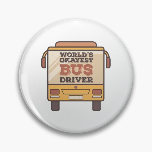 Item preview, World's Okayest Bus Driver designed and sold by SportDIXIT.