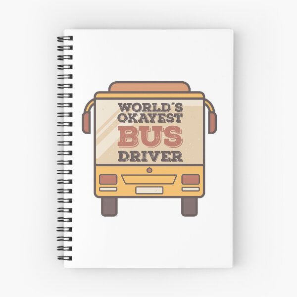 Item preview, World's Okayest Bus Driver designed and sold by SportDIXIT.