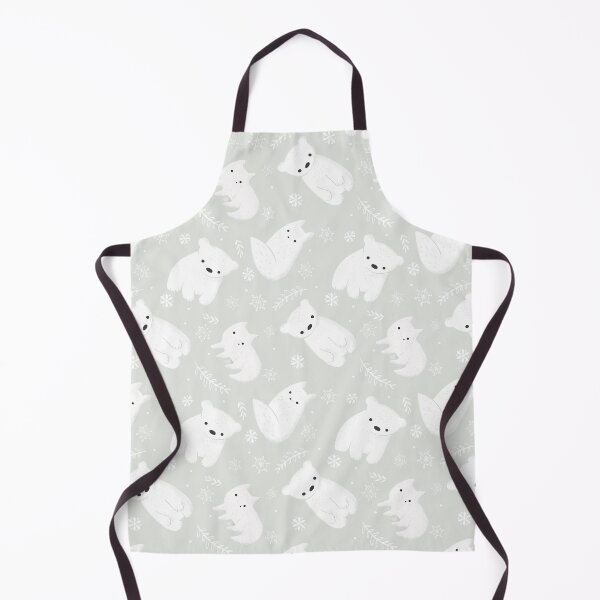Item preview, Baby Arctic Animals Light Neutral Gray designed and sold by Heather Rosas.