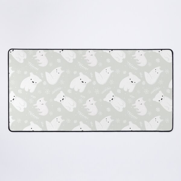Item preview, Baby Arctic Animals Light Neutral Gray designed and sold by Heather Rosas.