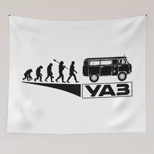 Item preview, UAZ 452 Evolution of Mankind (black) designed and sold by Groenendijk.