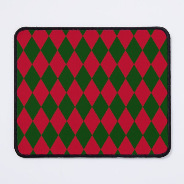 Item preview, Red and Green Harlequin Diamond Christmas Pattern designed and sold by Gsallicat.