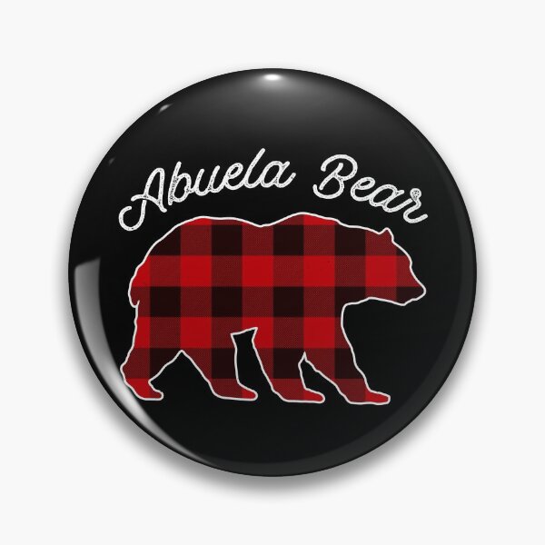 Item preview, Abuela Bear - Red Plaid Christmas Pajama Family Gift designed and sold by DavisHasari.
