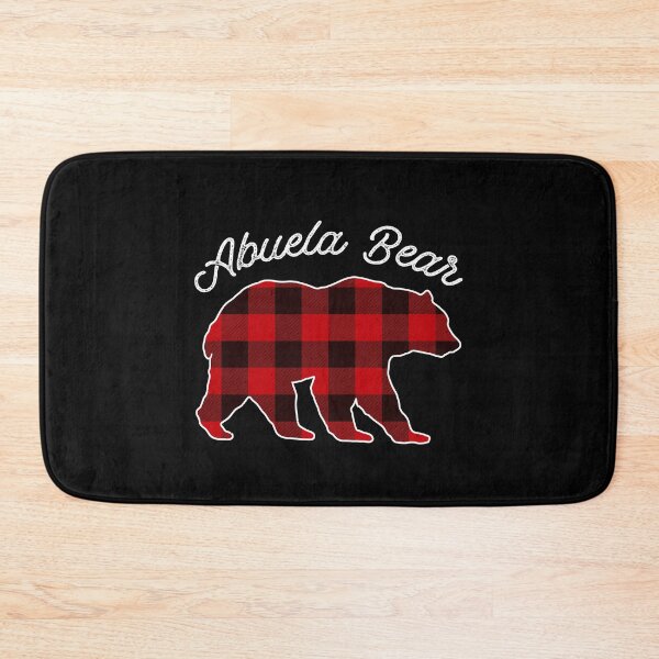Item preview, Abuela Bear - Red Plaid Christmas Pajama Family Gift designed and sold by DavisHasari.