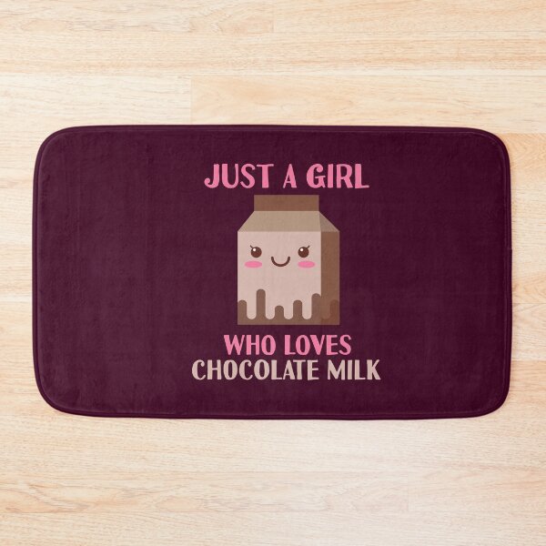 Item preview, Just A Girl Who Loves Chocolate Milk Retro Japanese Anime Raglan designed and sold by gkao.