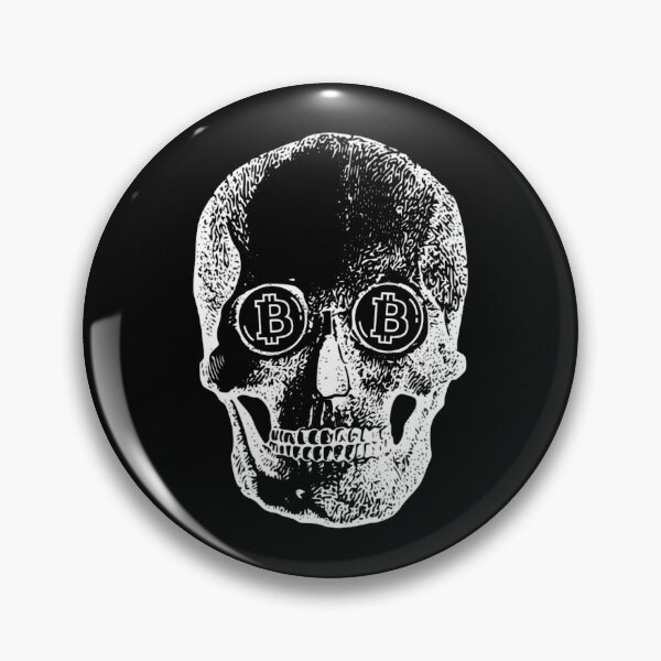 Item preview, Bitcoin Skull designed and sold by Anthony Joseph Latorre.