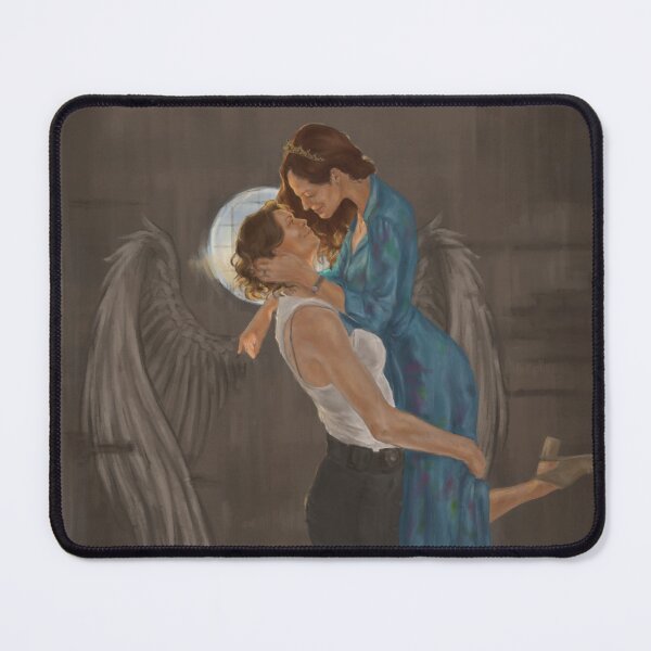 Item preview, ART PRINT Flaviera The Angel and the Princess designed and sold by Swartmaan.