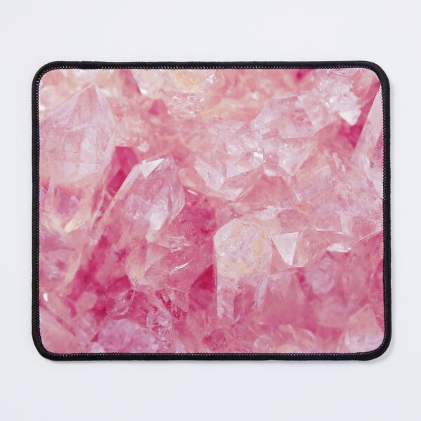 Item preview, Pink Rose Quartz Geode Crystal designed and sold by newburyboutique.