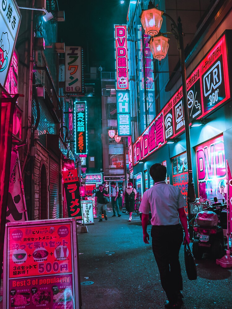 Glowing Tokyo Nights