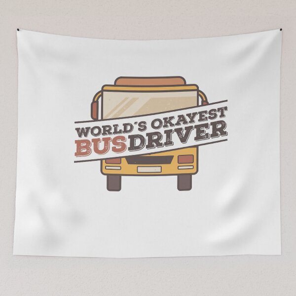Item preview, World's Okayest Bus Driver designed and sold by SportDIXIT.