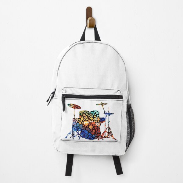 Item preview, Colorful Mosaic Music Art The Drums by Sharon Cummings designed and sold by Sharon Cummings Art.