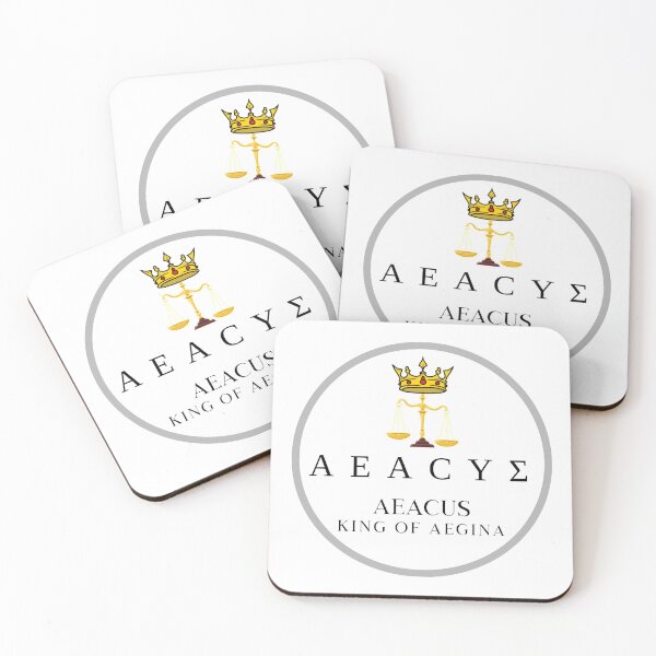 Item preview, Aeacus King of Aegina Greek Demigod Mythology Design designed and sold by OnyxMoonDesigns.
