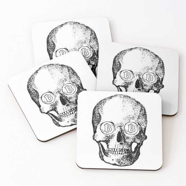 Item preview, Bitcoin Skull designed and sold by Anthony Joseph Latorre.