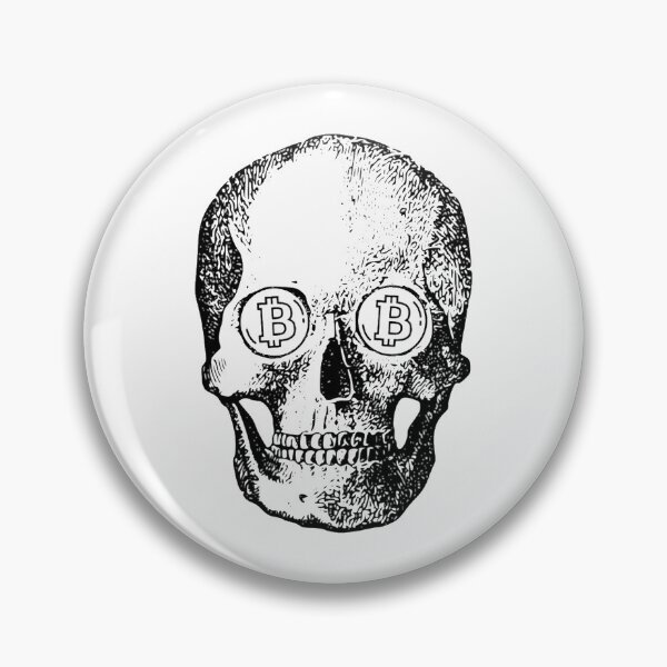 Item preview, Bitcoin Skull designed and sold by Anthony Joseph Latorre.