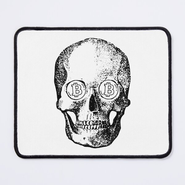 Item preview, Bitcoin Skull designed and sold by Anthony Joseph Latorre.